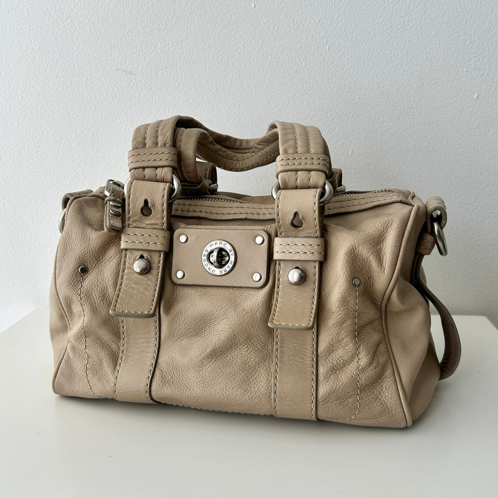 2000s beige Marc Jacobs shoulder bag