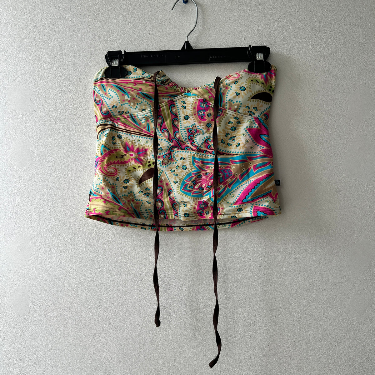 2000s paisley halter top by aqua