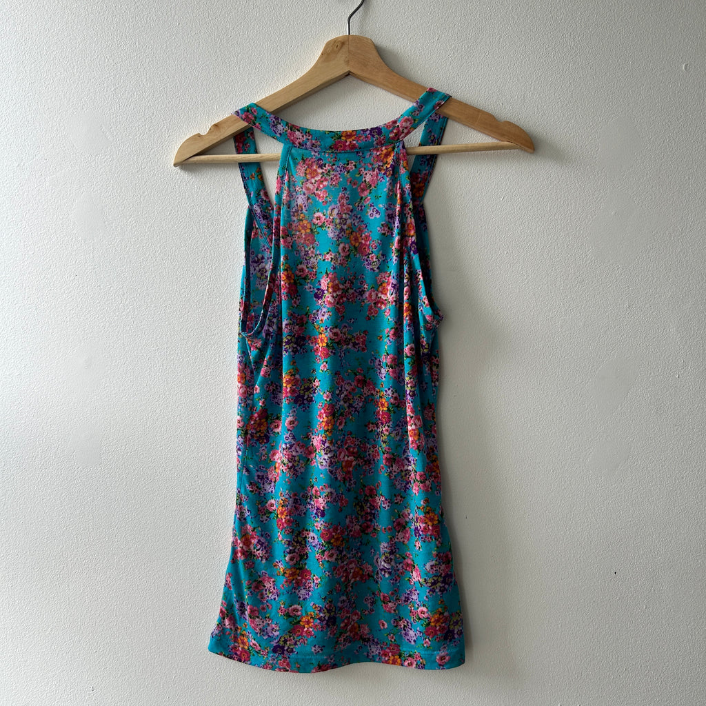 2010s button up tank by etam