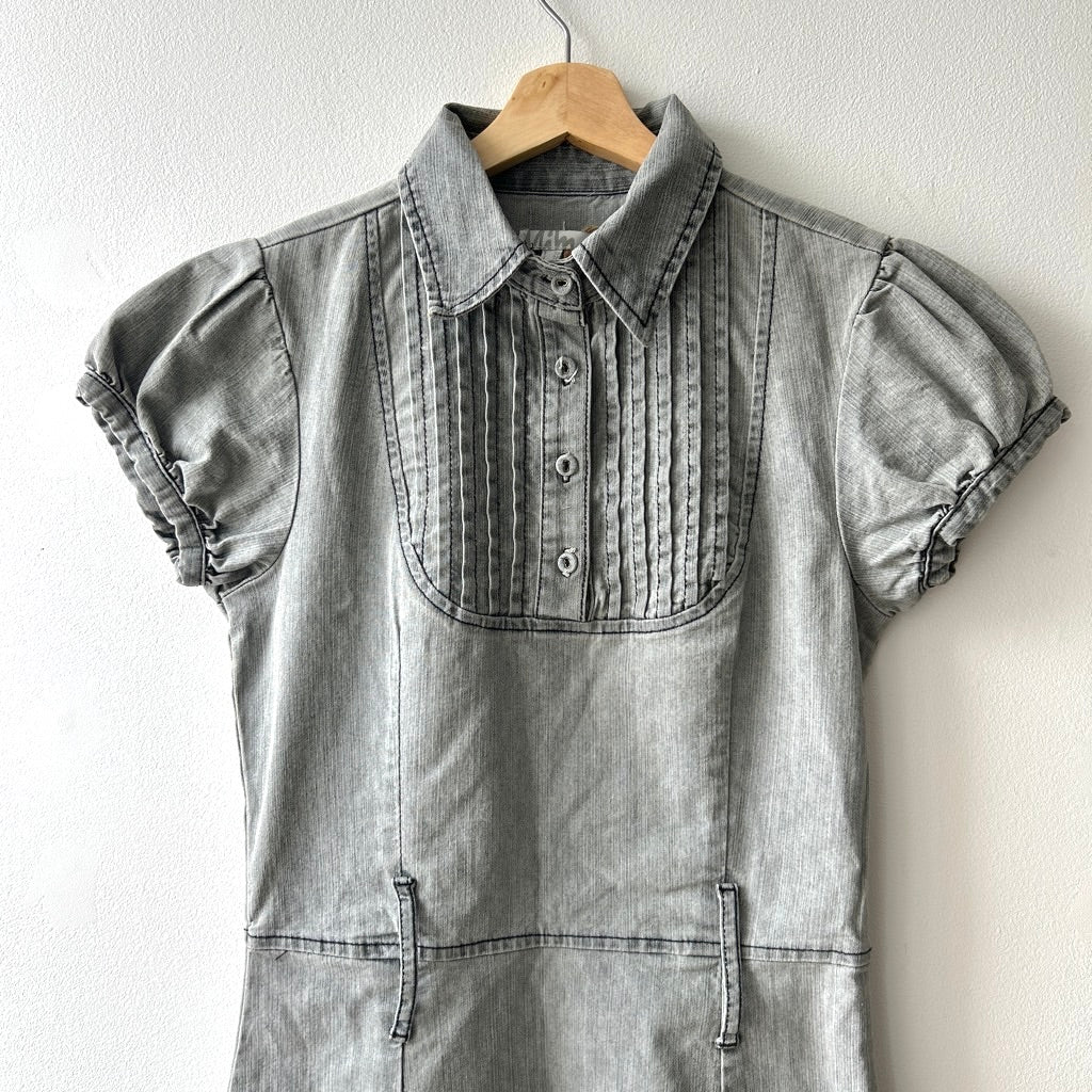 2000s denim dress by Mim