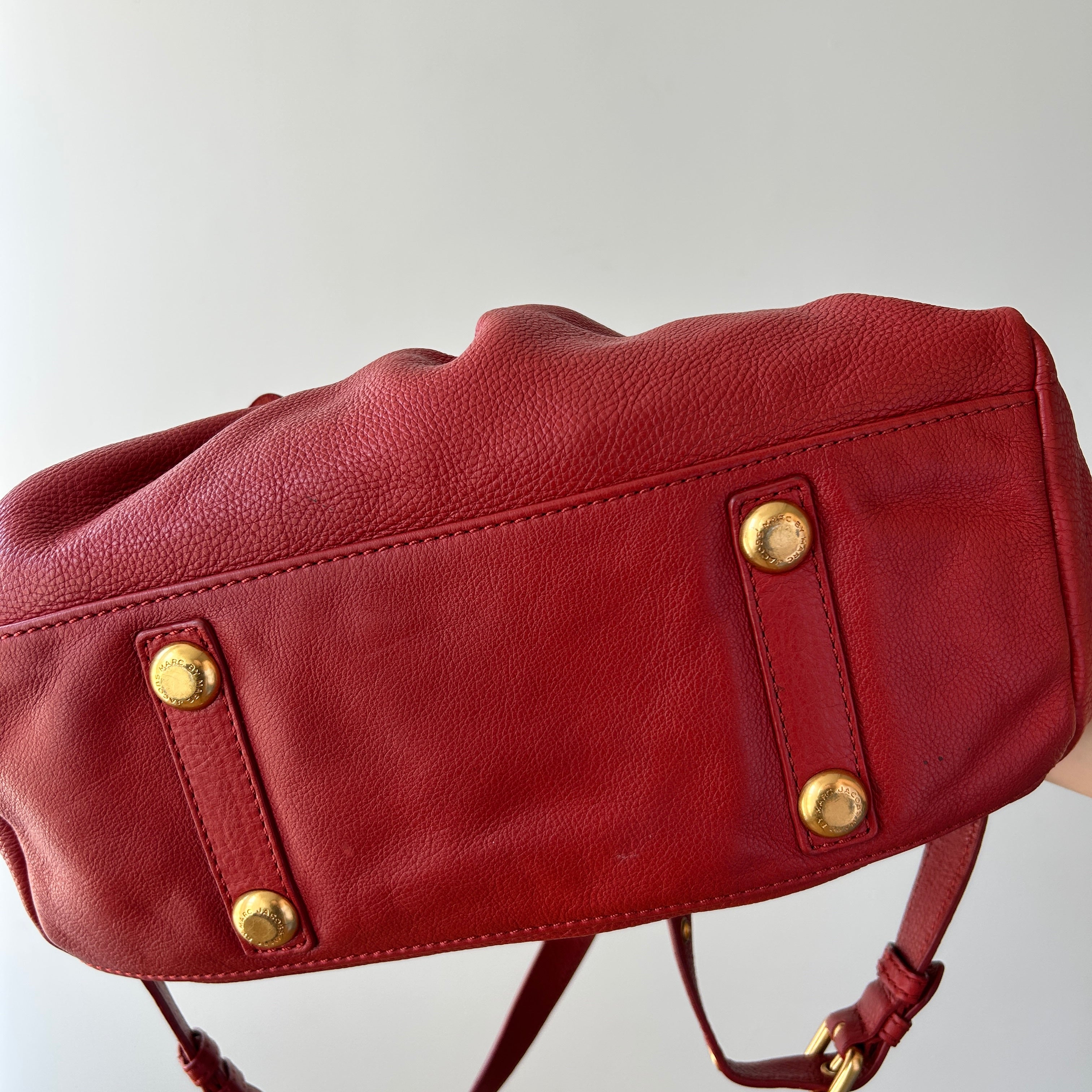 Marc Jacobs Classic Q Bag in Cherry Red