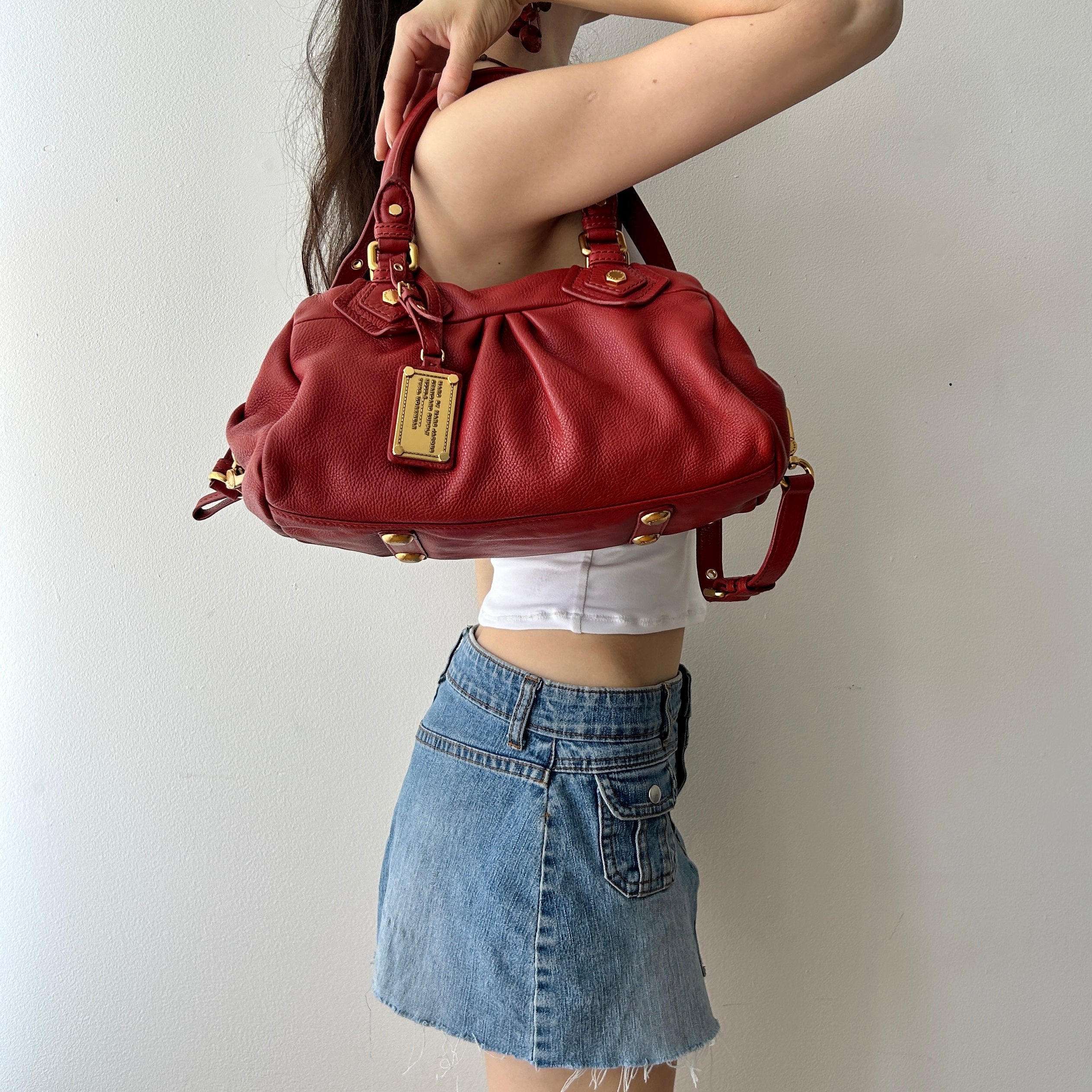 Marc Jacobs Classic Q Bag in Cherry Red