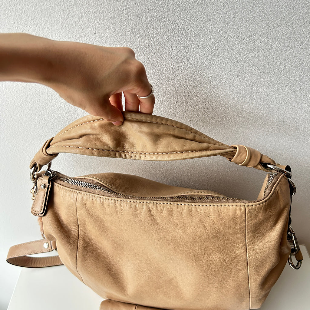 2010s coach Kristin shoulder bag in camel