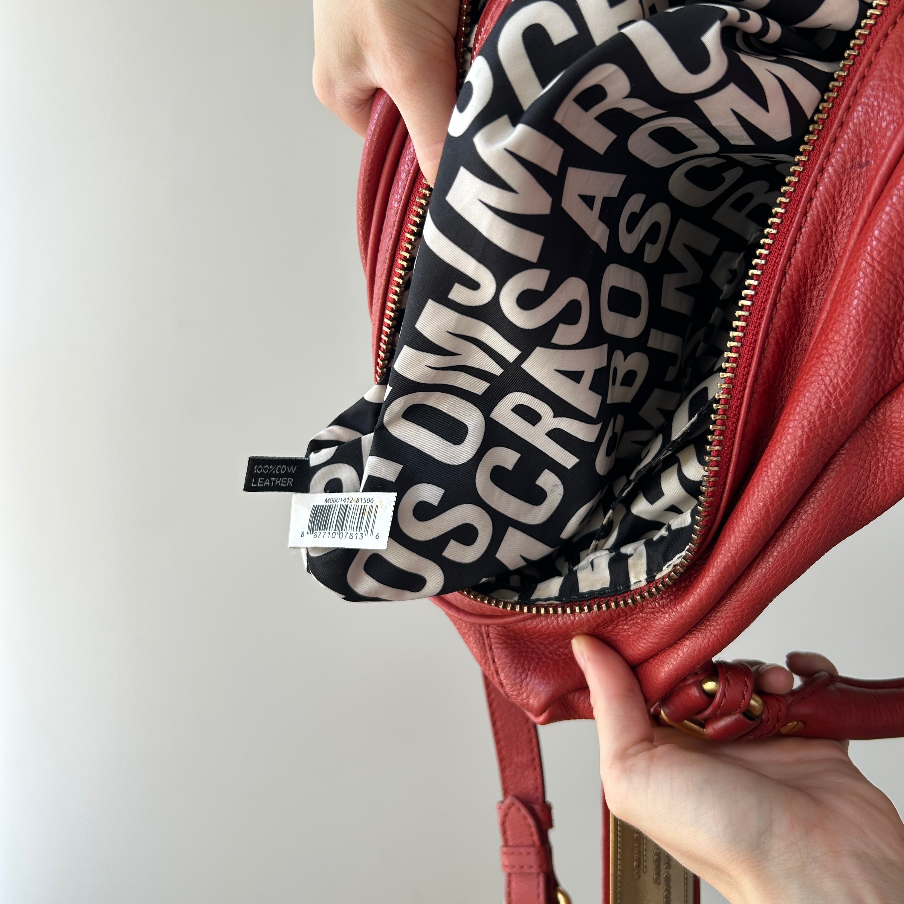 Marc Jacobs Classic Q Bag in Cherry Red