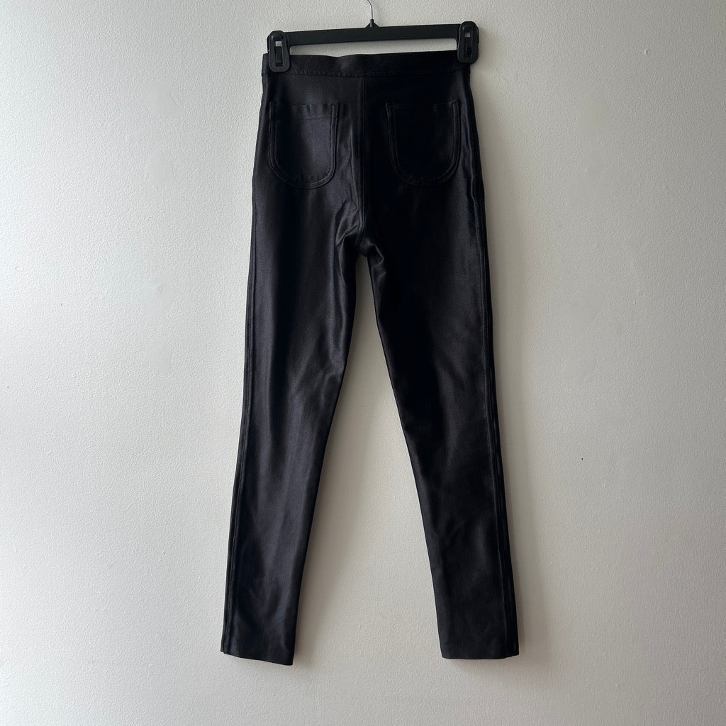 2010s black disco pants by american apparel