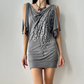 2010s slouchy dress by ungee