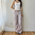 Y2K lilac cargo pants by RW&Co