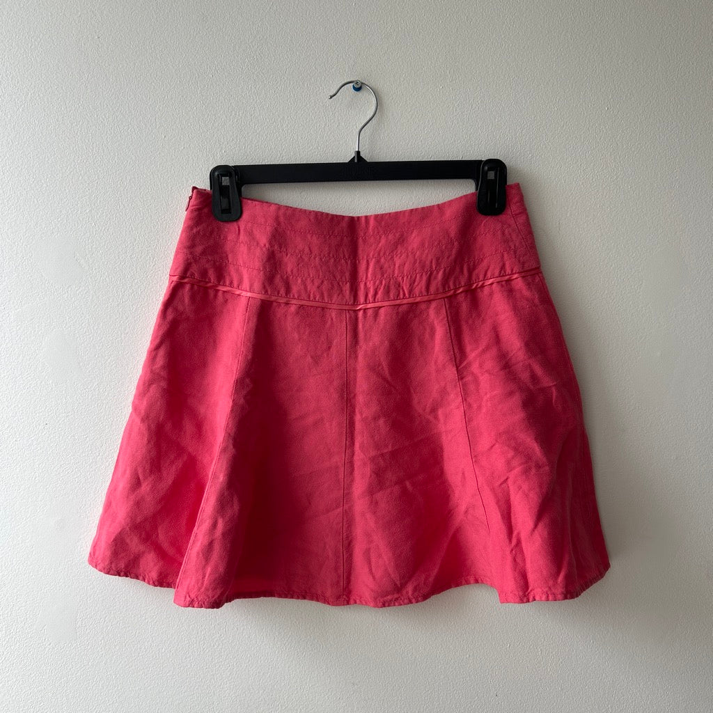 2000s pink mini skirt by camaieu