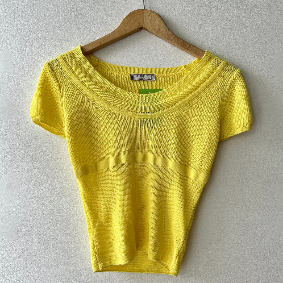 Vintage knit top by Circle