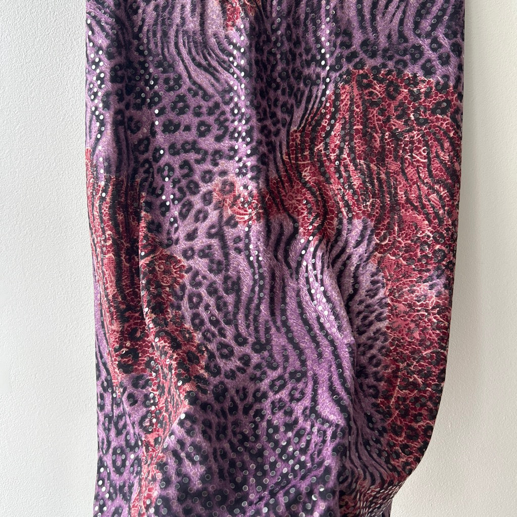 Y2K animal print skirt by frime