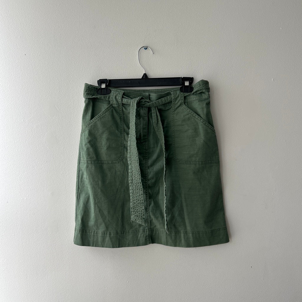 Y2K cargo utility belted midi skirt by Kersh