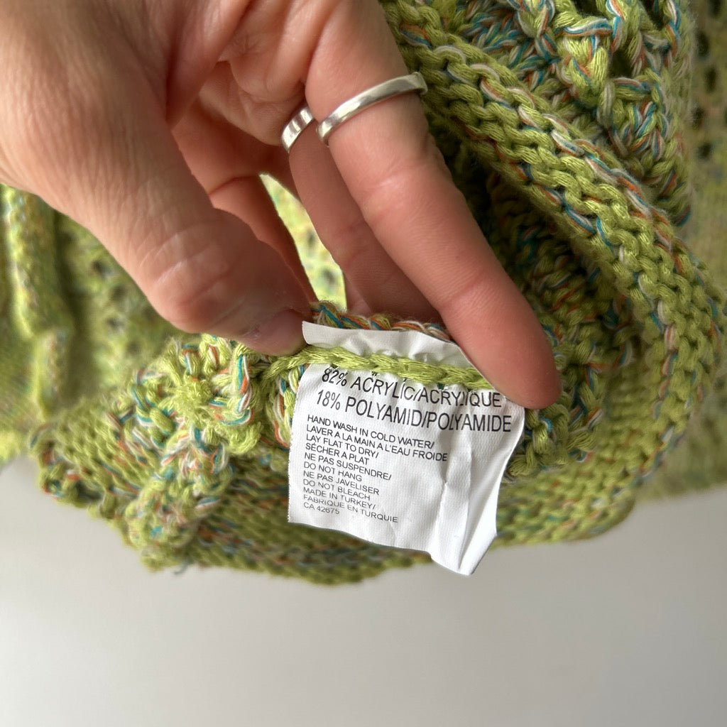 90s crochet cardigan by Tricotto