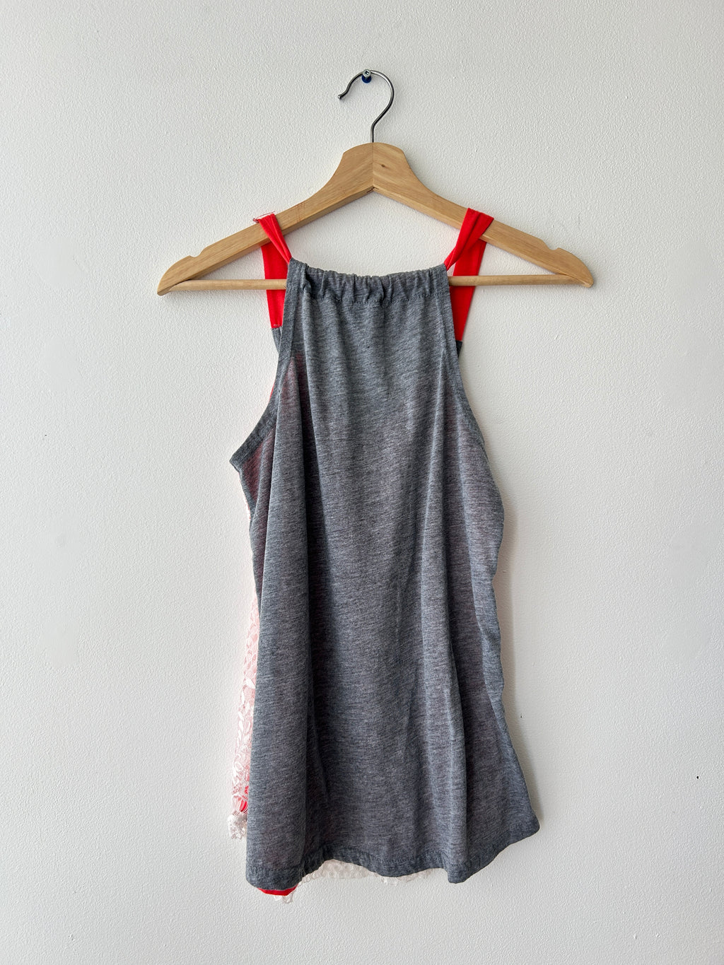 2010s lace neon tank top by hangar