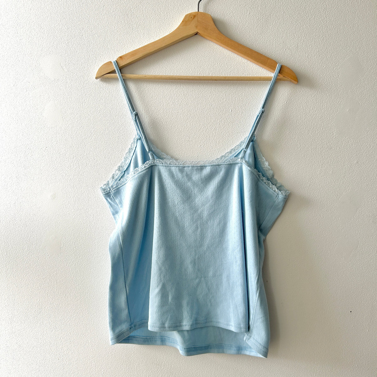 2000s lace trim cami top by Carisma