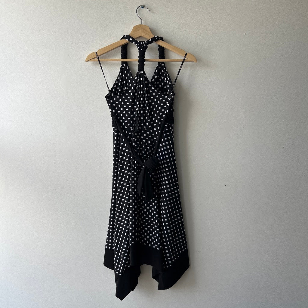 Coquette polka dot midi dress by Colori