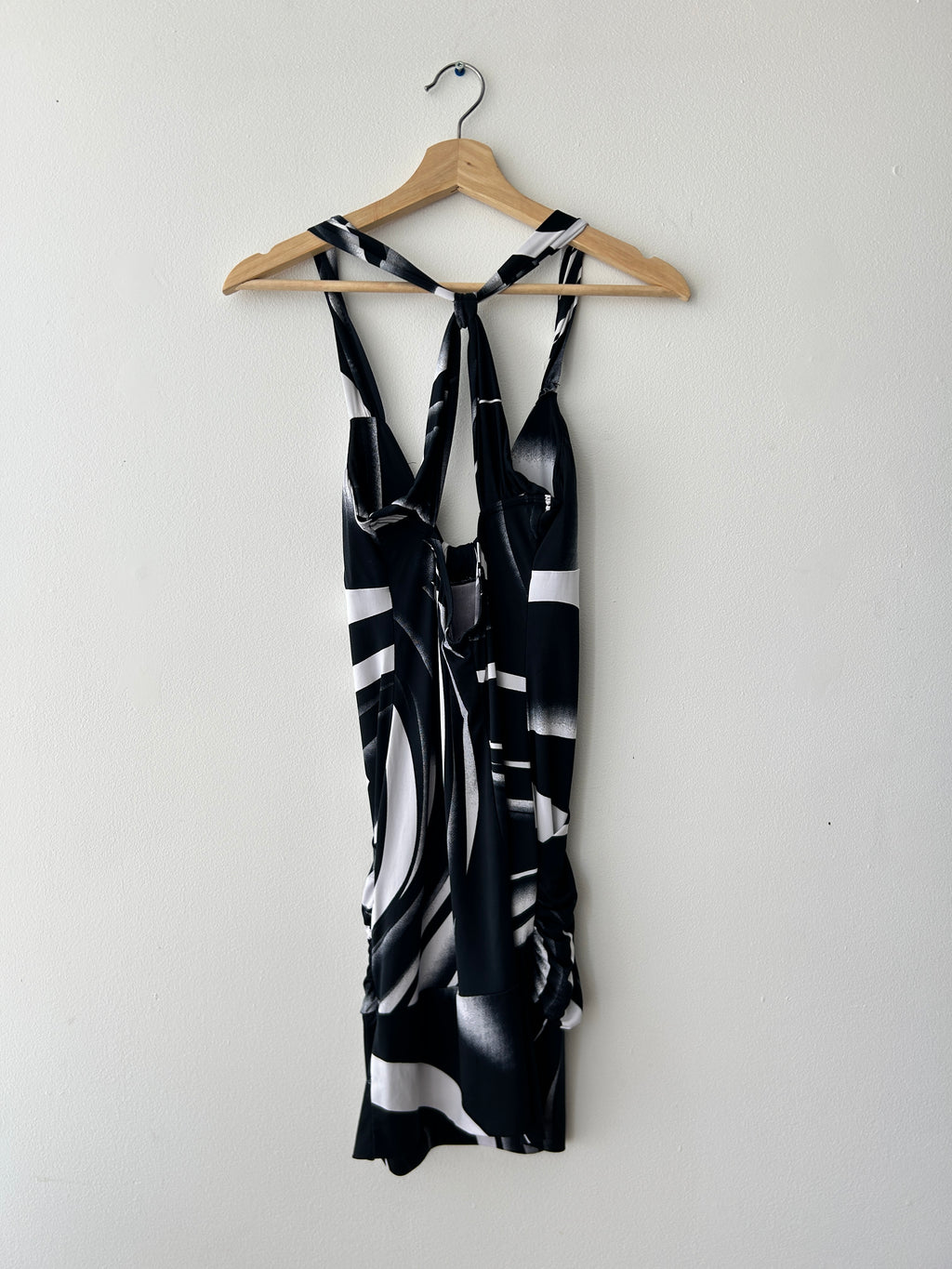 2000s black and white dress by colori