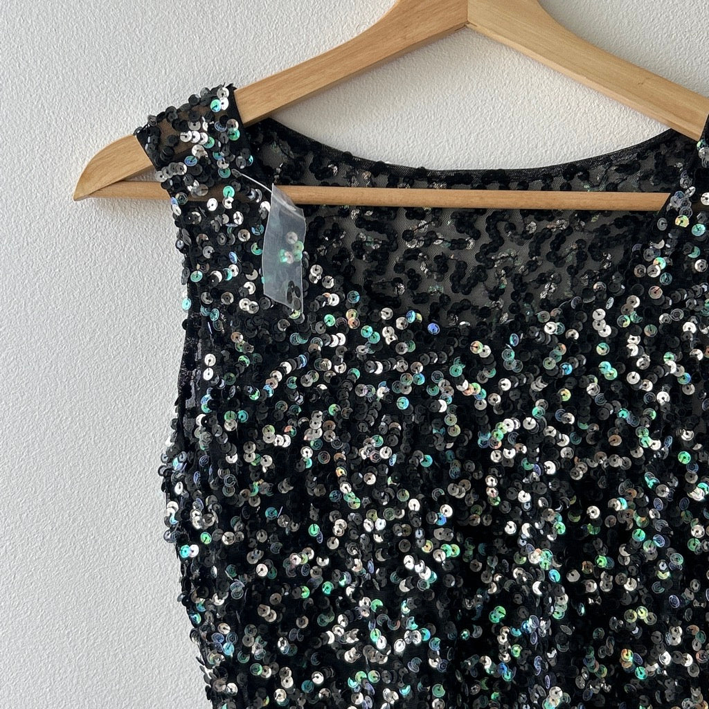 2000s sequin tank