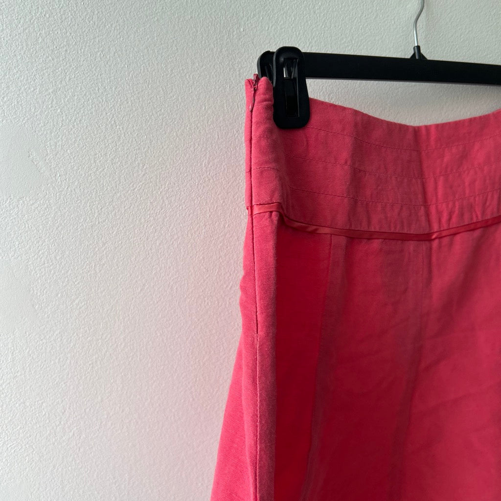 2000s pink mini skirt by camaieu