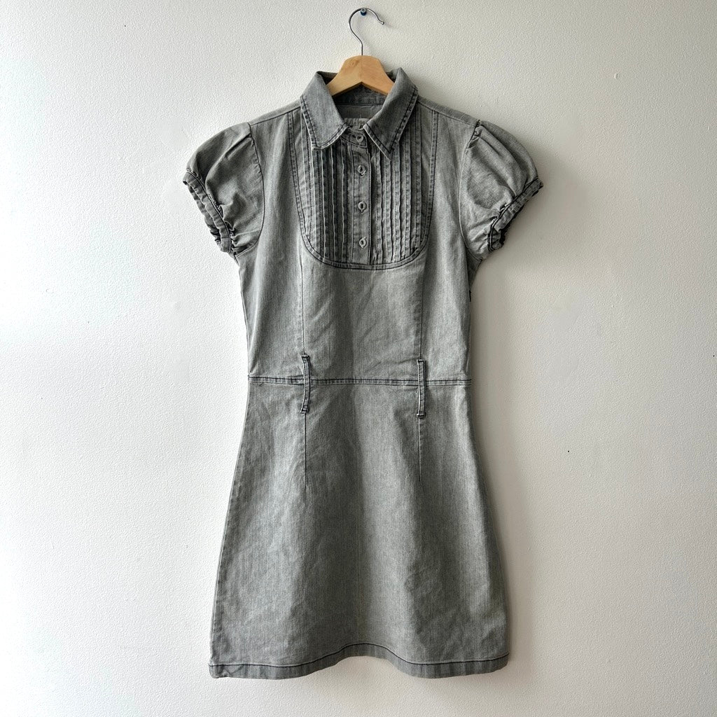 2000s denim dress by Mim