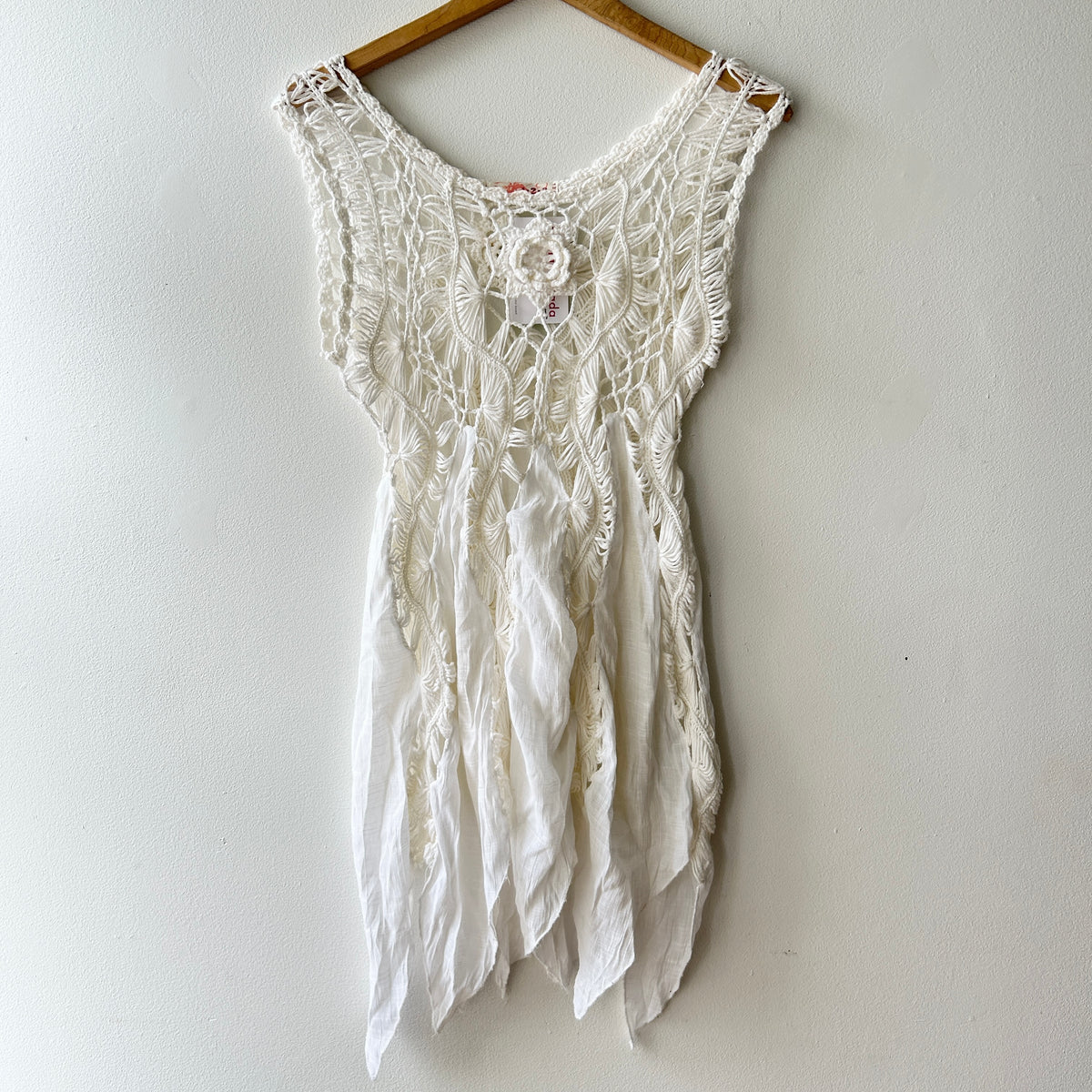 2000's crochet top by 123