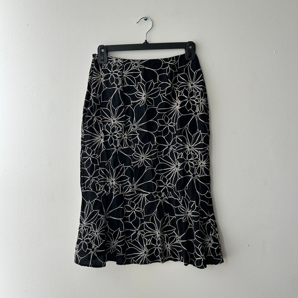 Y2K floral midi skirt by Jacob