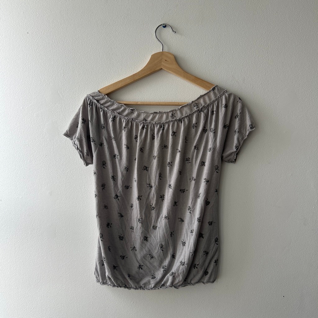 Twee floral print top by American eagle