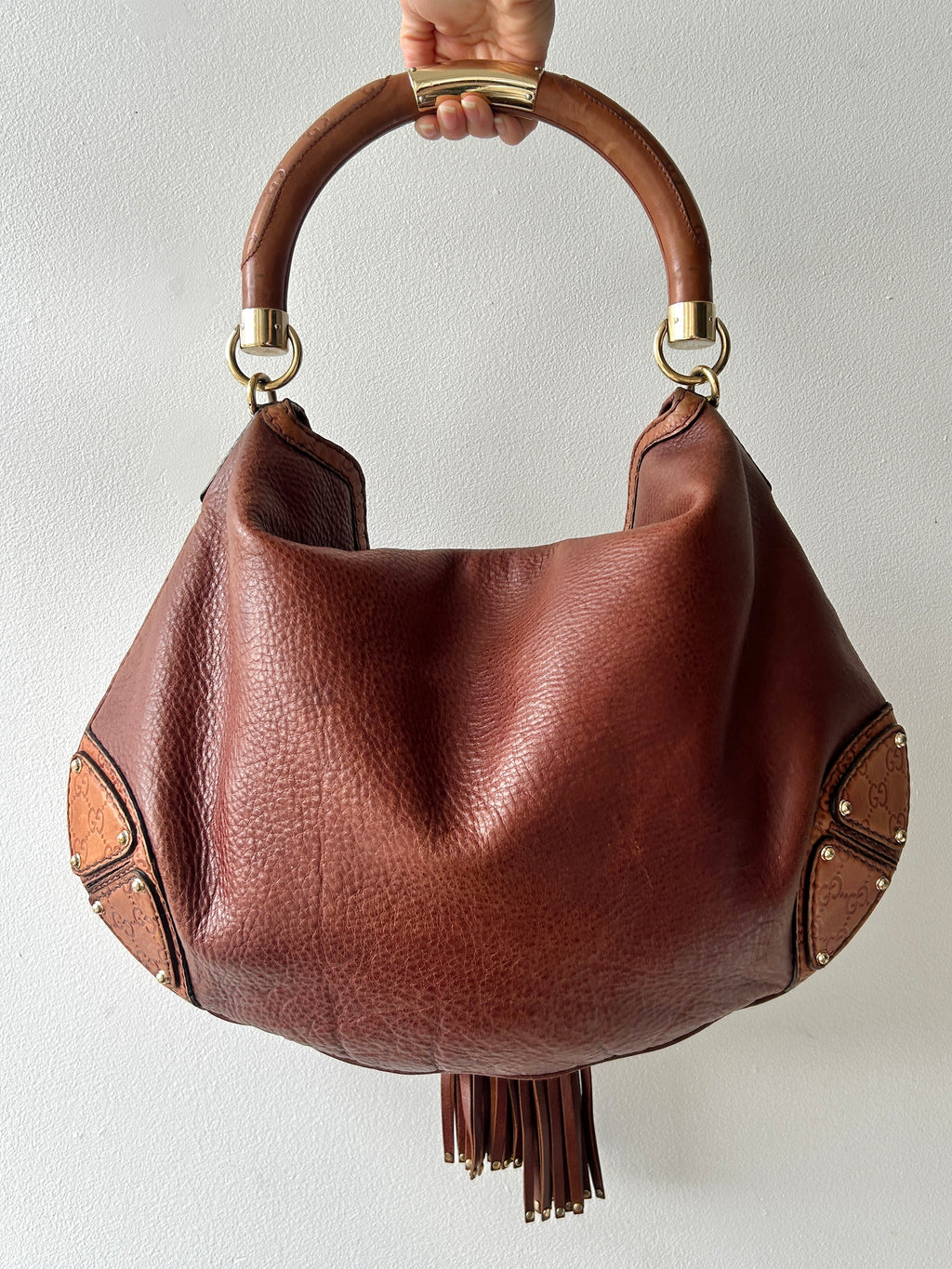 Vintage Gucci Indy babouska bag