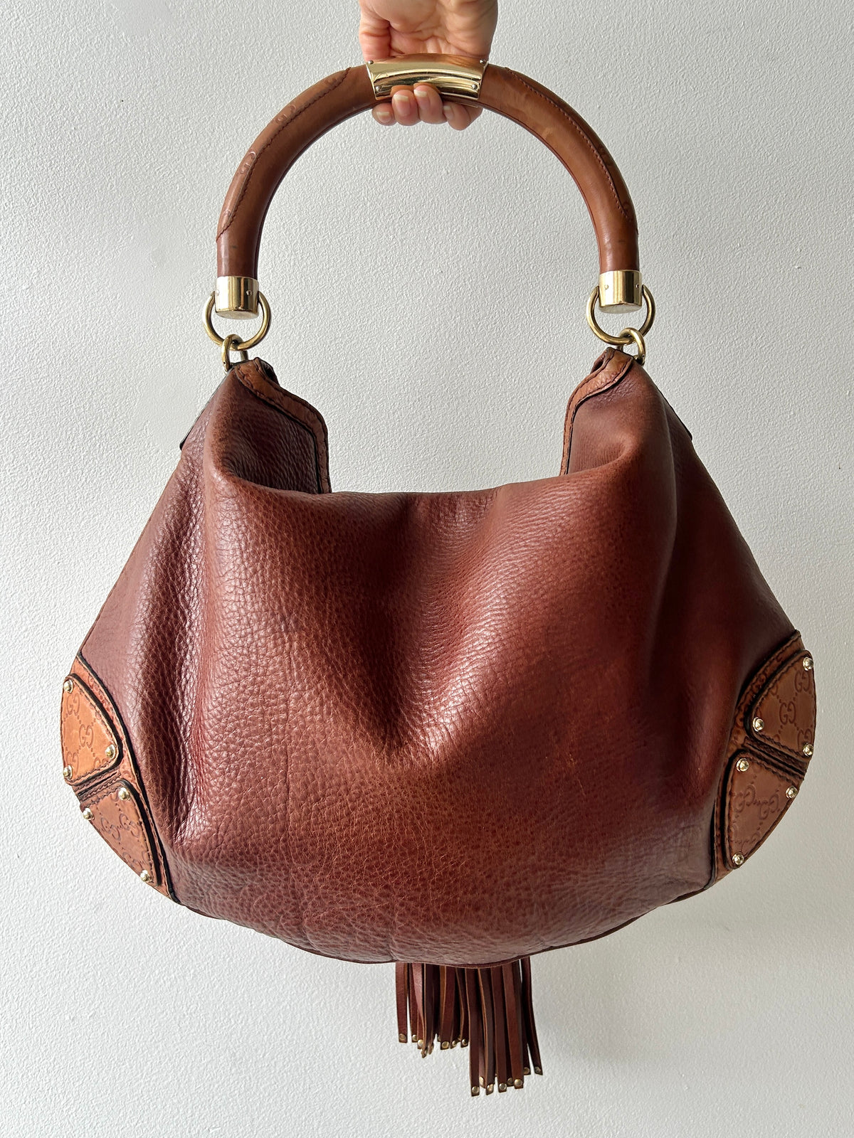 Vintage Gucci Indy babouska bag