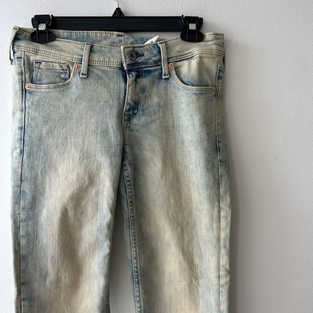 2010s distressed low rise skinny jeans by H&M