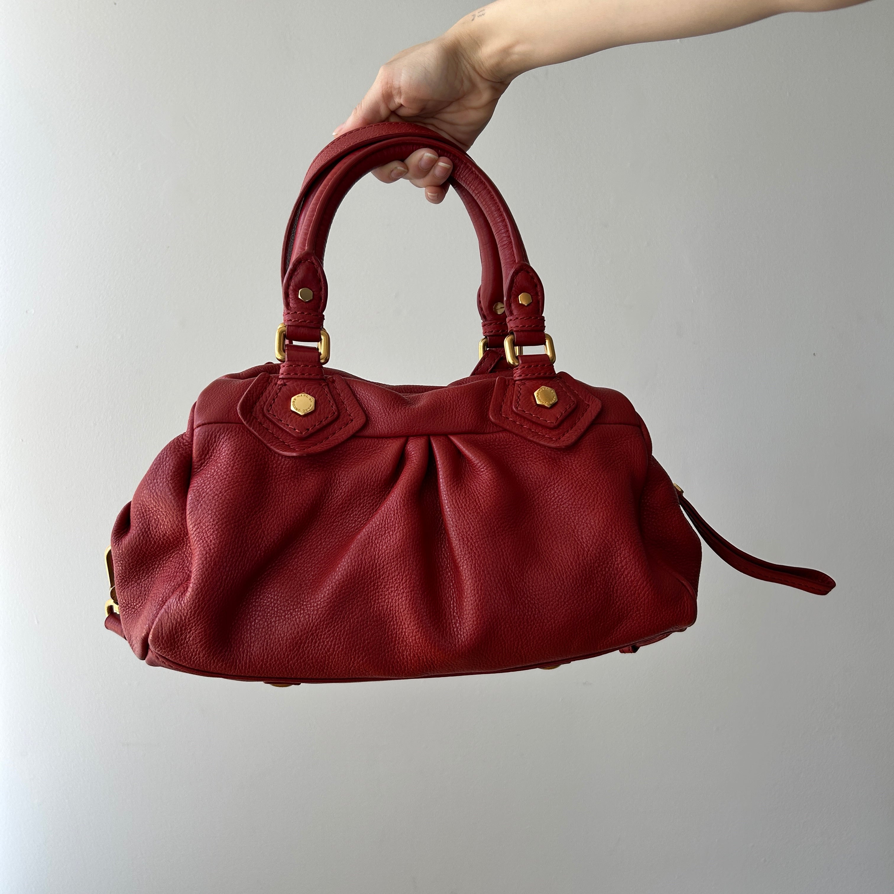 Marc Jacobs Classic Q Bag in Cherry Red