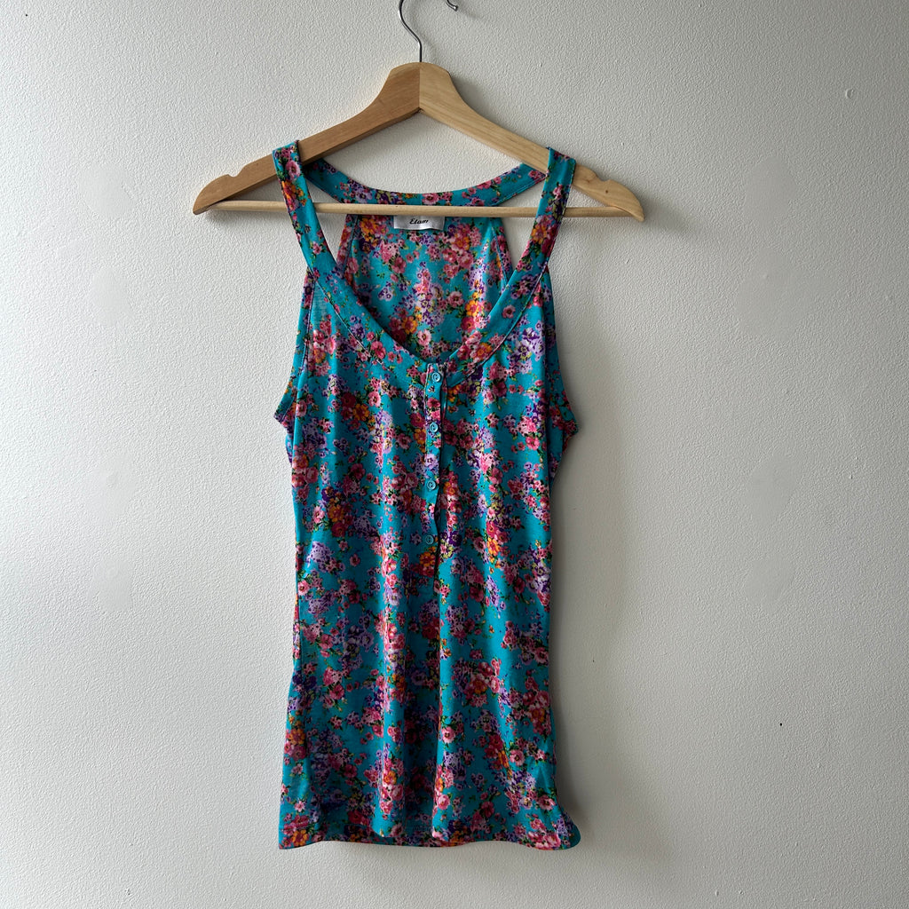 2010s button up tank by etam