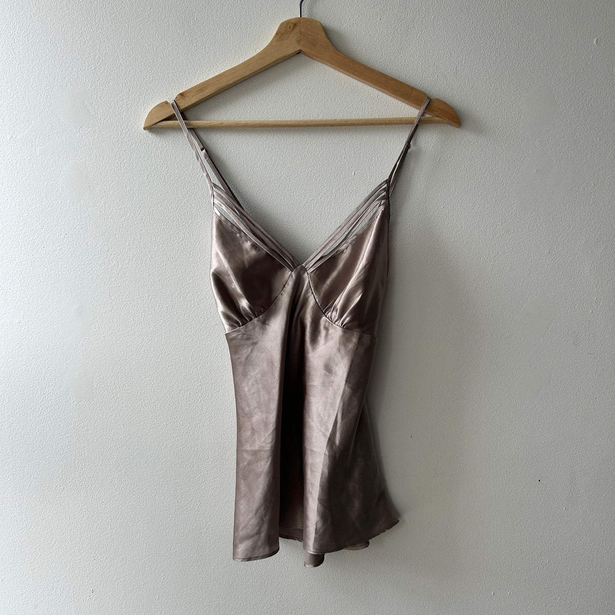 vintage strappy cami top by la vie en rose