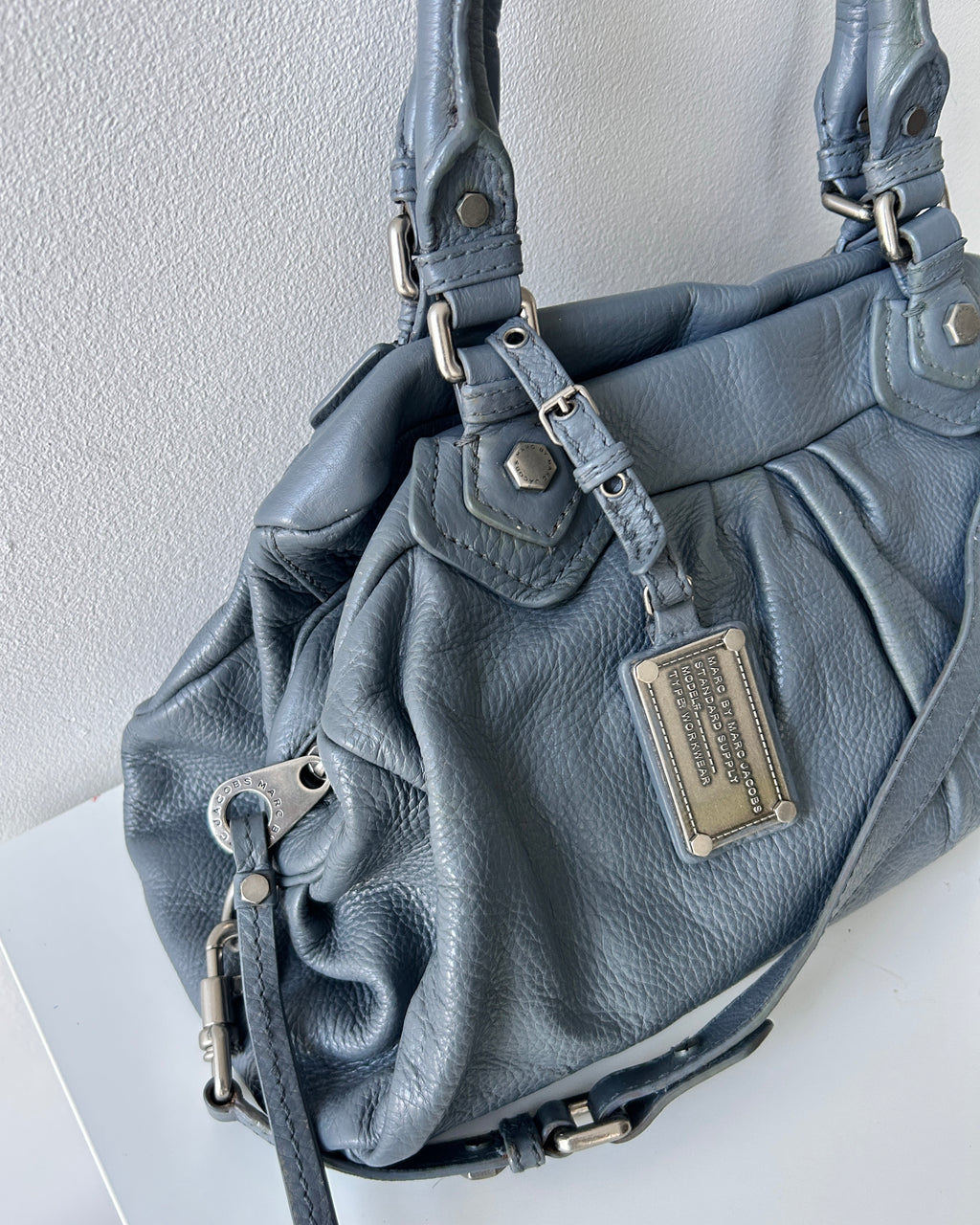 Marc Jacobs Classic Q Bag in Grey/Blue