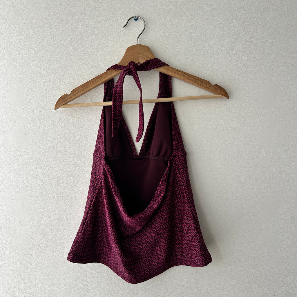 Y2K halter neck top