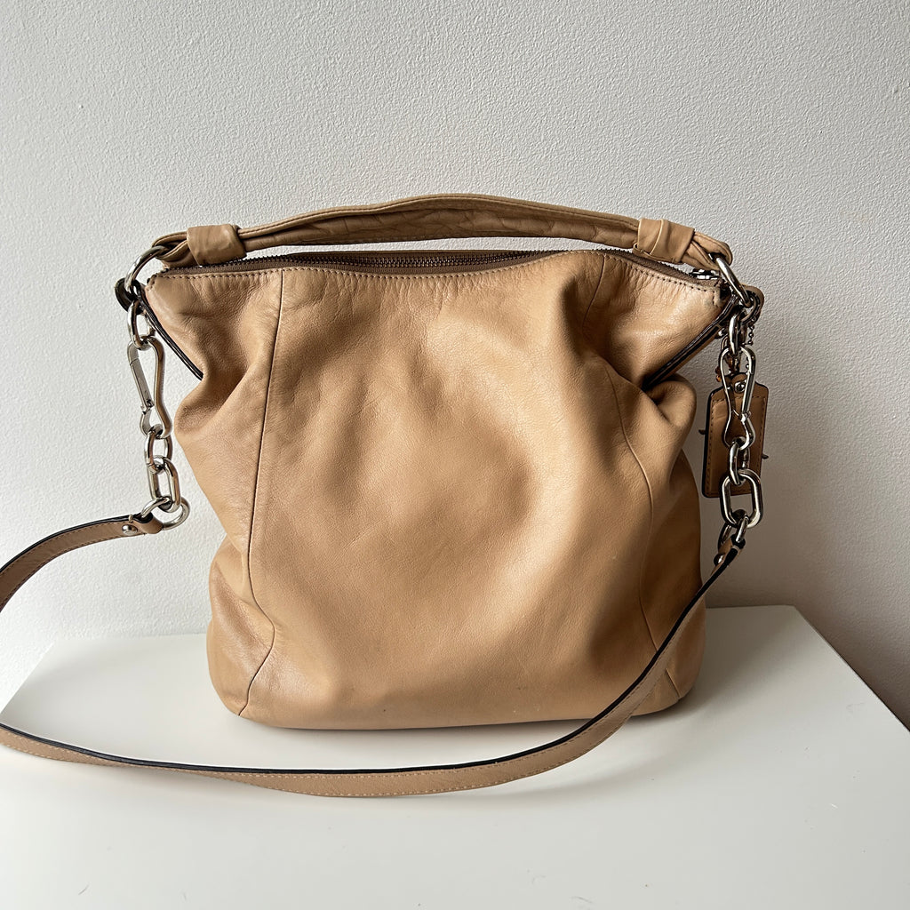 2010s coach Kristin shoulder bag in camel