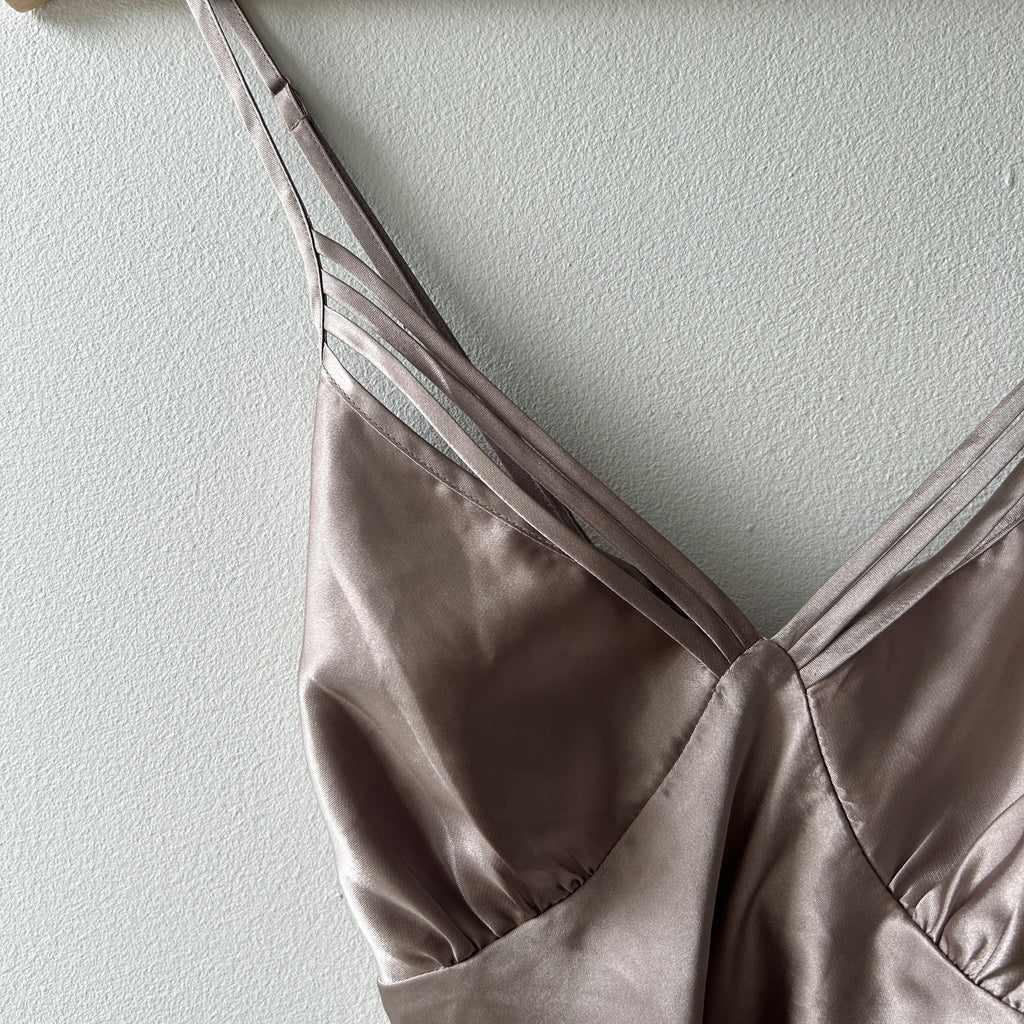 vintage strappy cami top by la vie en rose