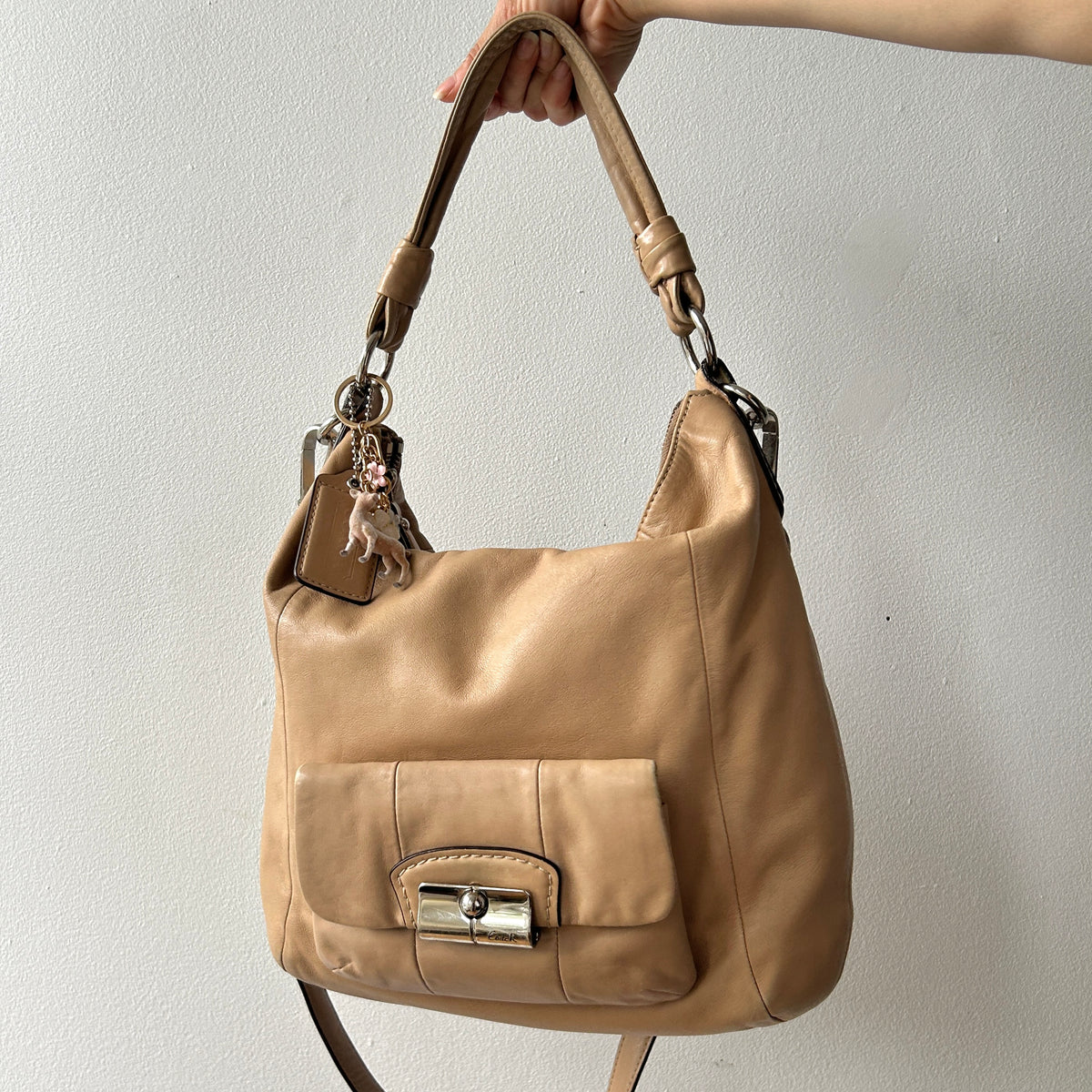 2010s coach Kristin shoulder bag in camel