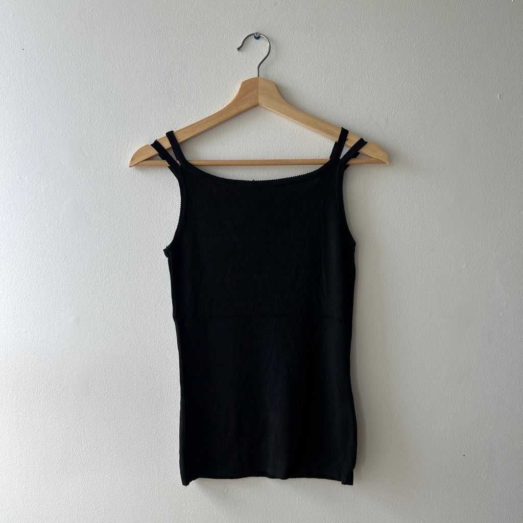 2000s beaded detail tank