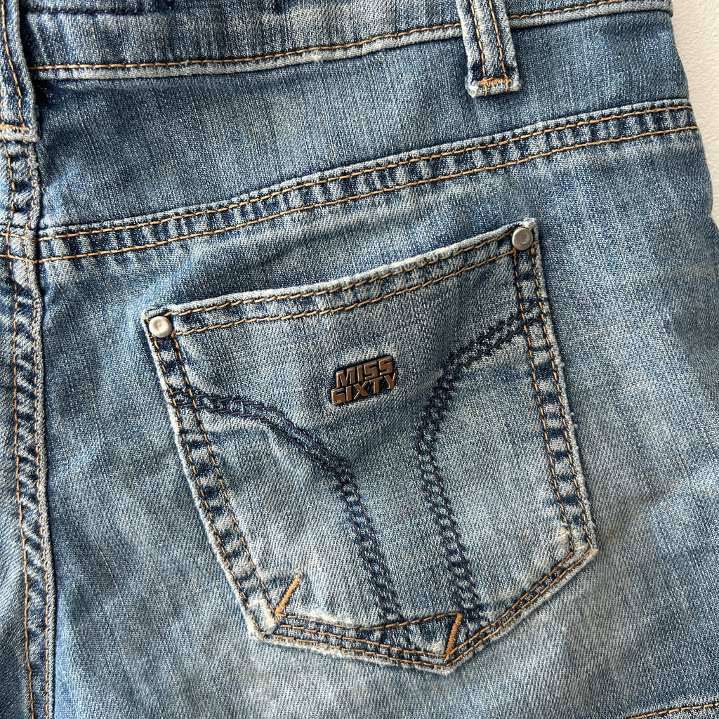 Vintage button detail shorts by miss sixty