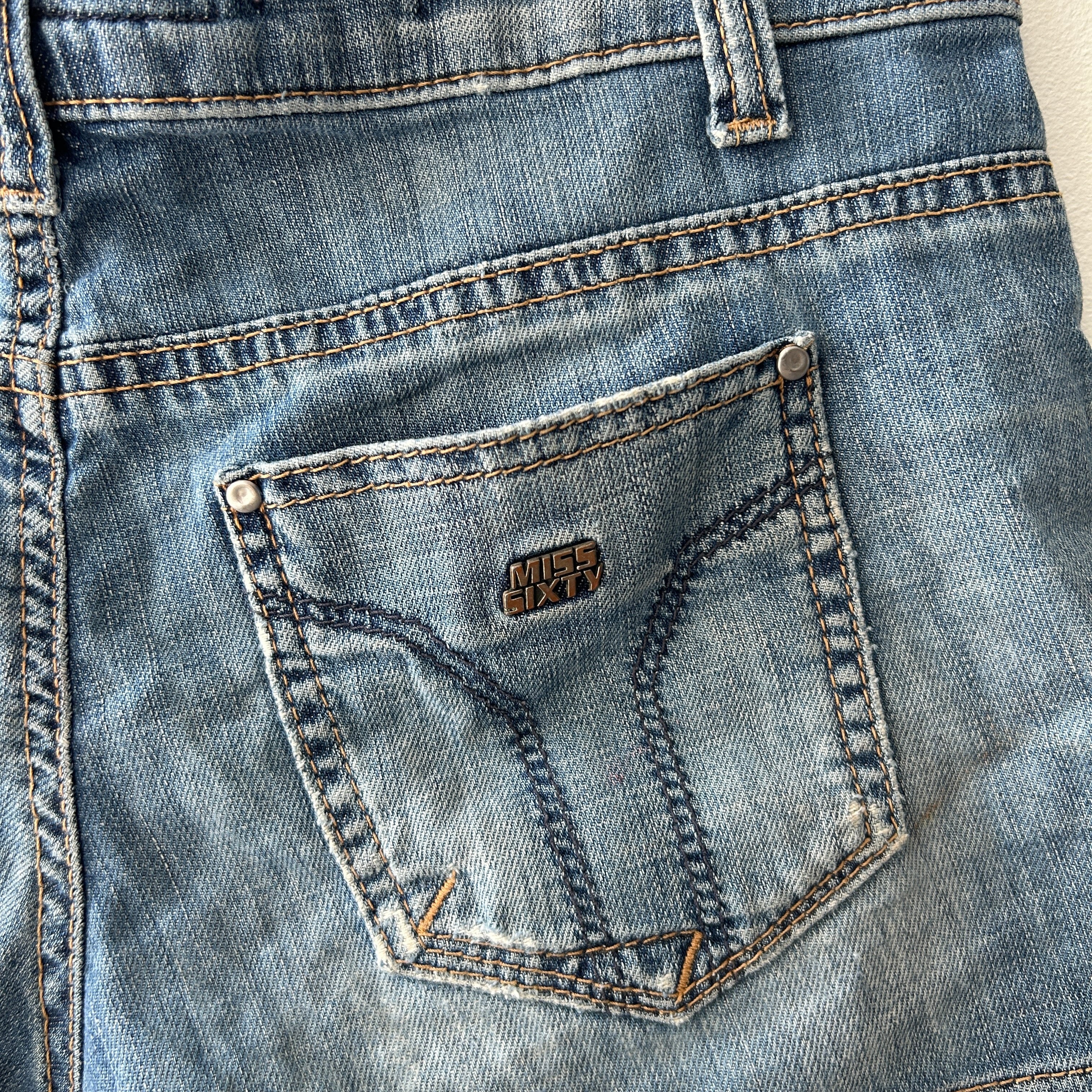 Vintage button detail shorts by miss sixty