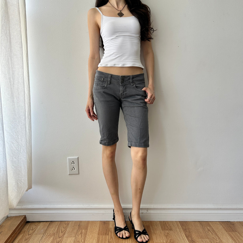 Y2K grey capris by terra nova