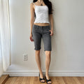 Y2K grey capris by terra nova