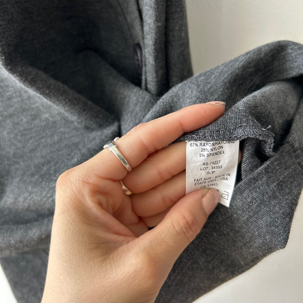 2000s button detail mini dress by rebel sugar