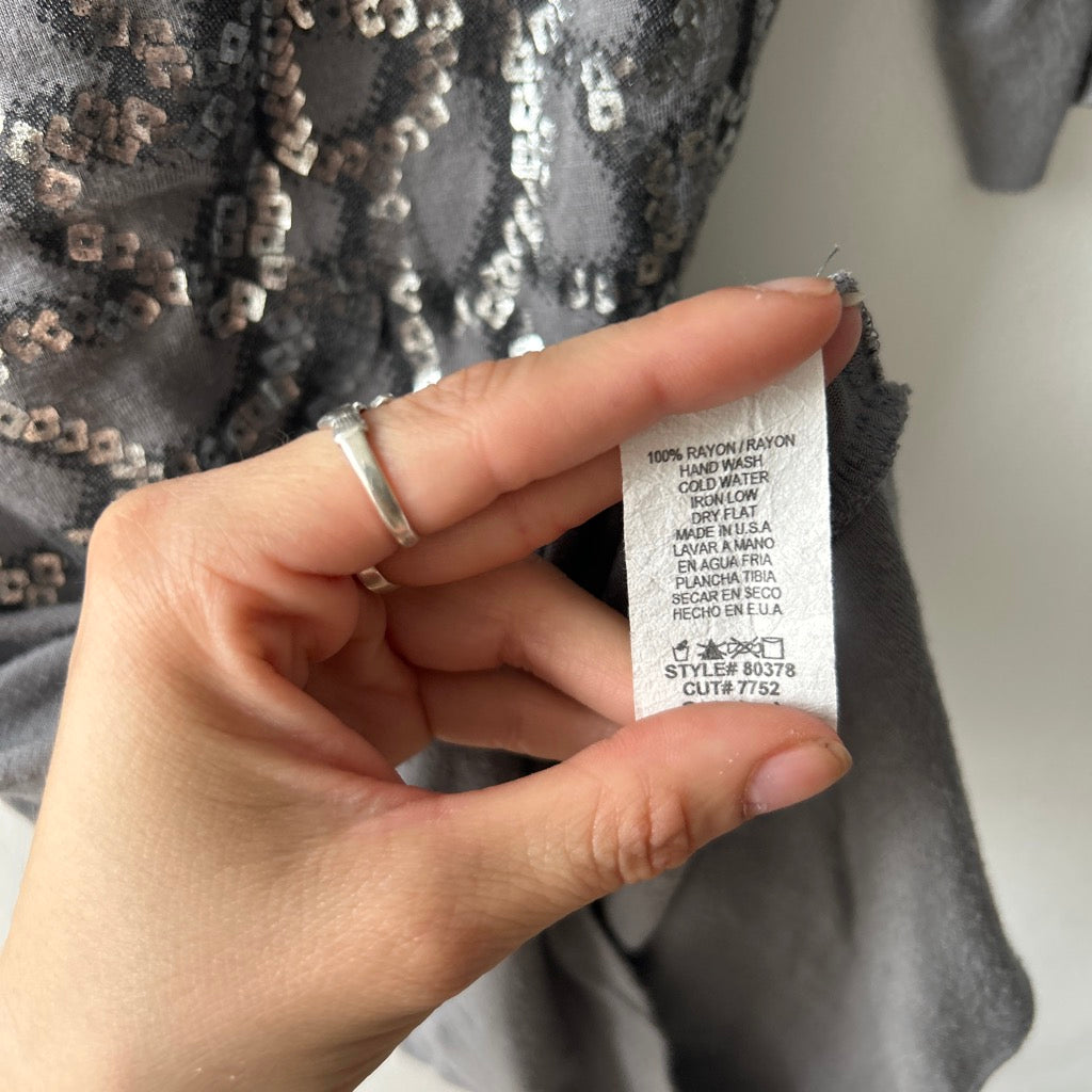 2010s slouchy dress by ungee
