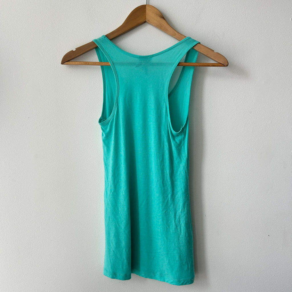 2000s turquoise tank top by dynamite