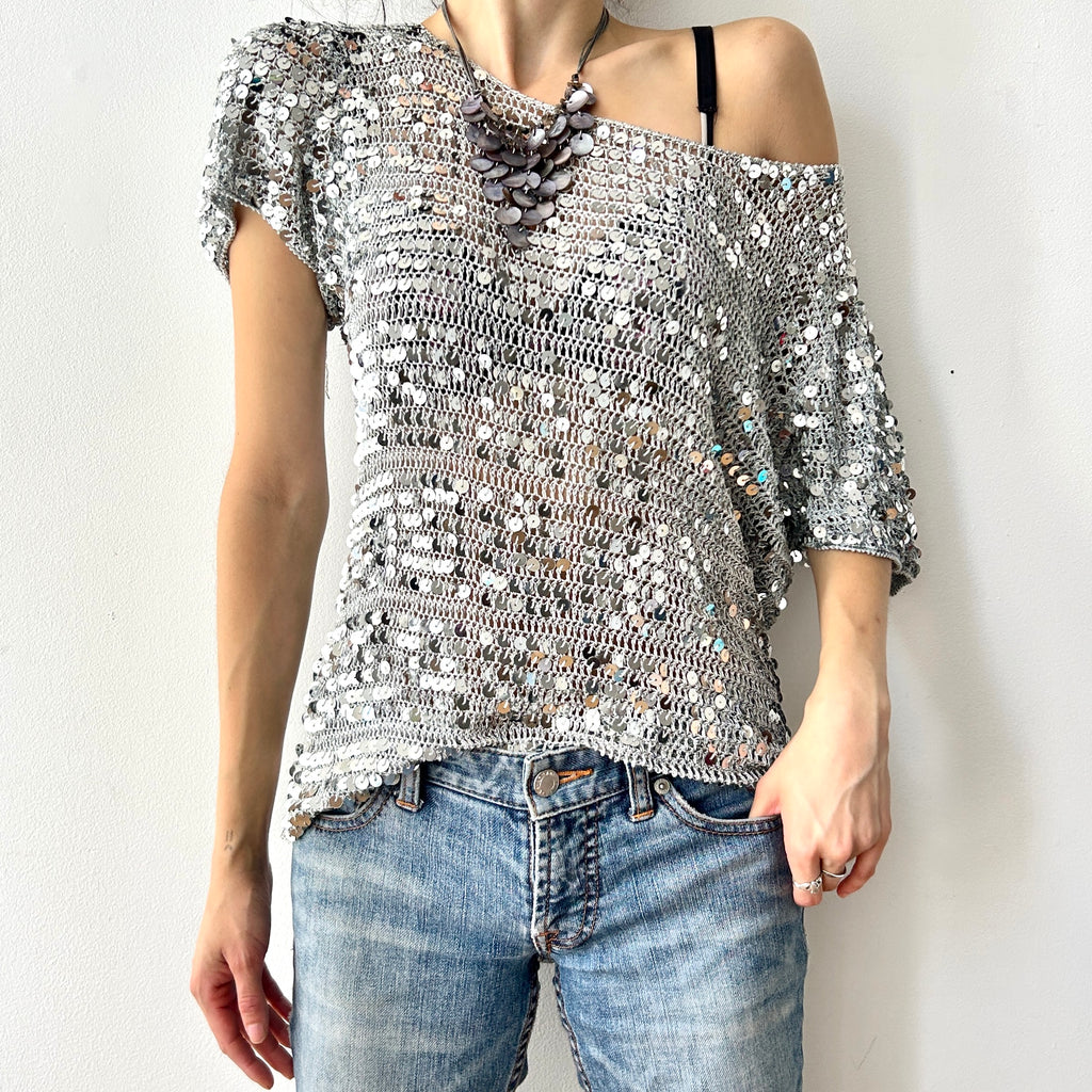 90s sequin top by mofi