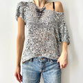 90s sequin top by mofi
