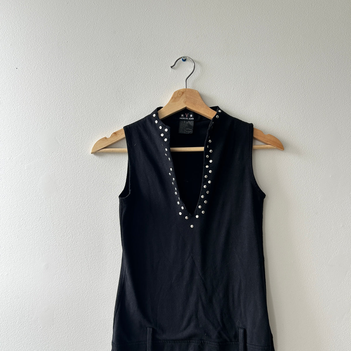 2000s studded mini dress by V jeans