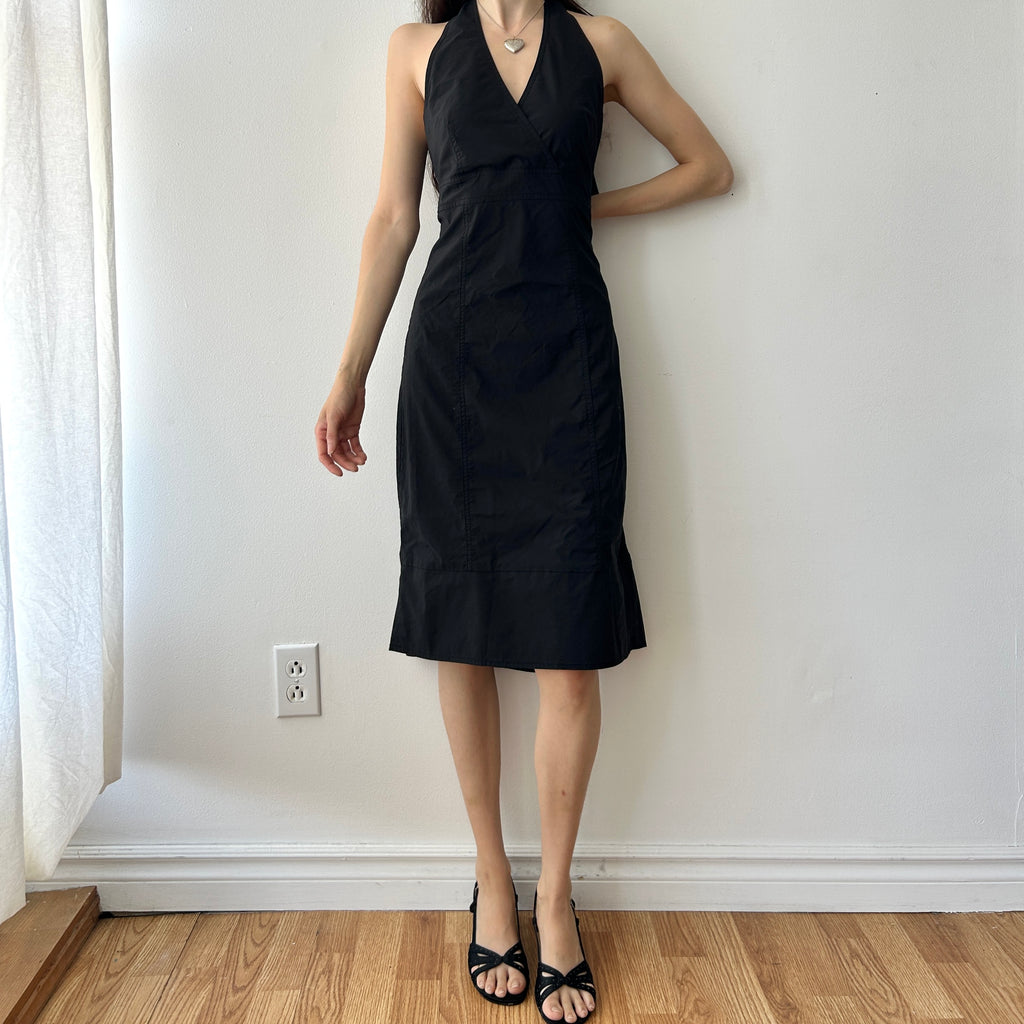 Y2K halter neck midi dress by Jacob