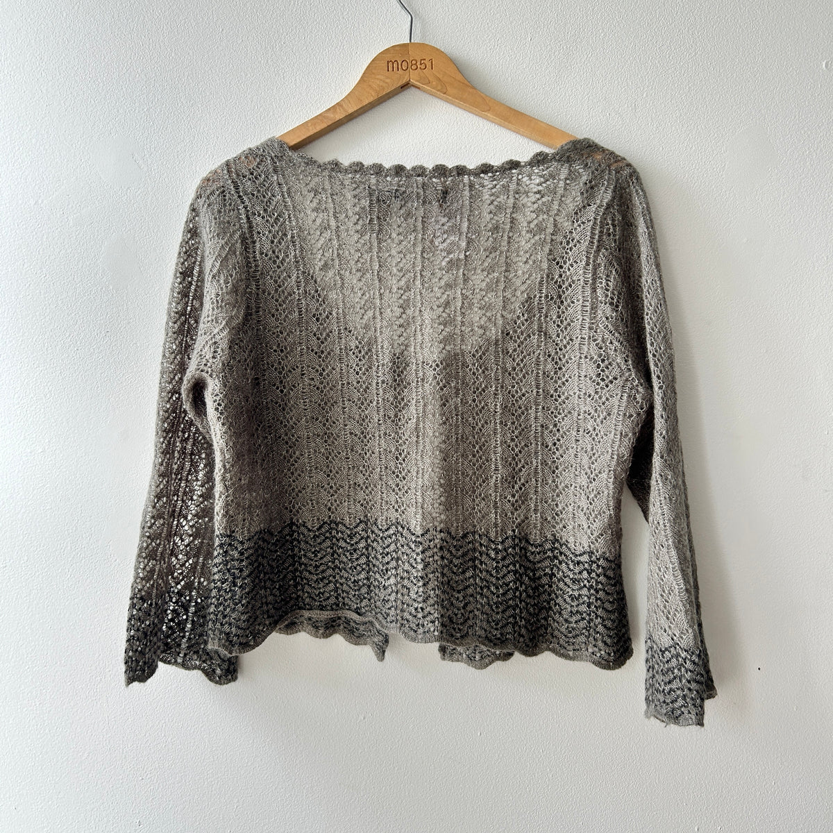 Vintage mohair blend cardigan by Alexandra Bartlett